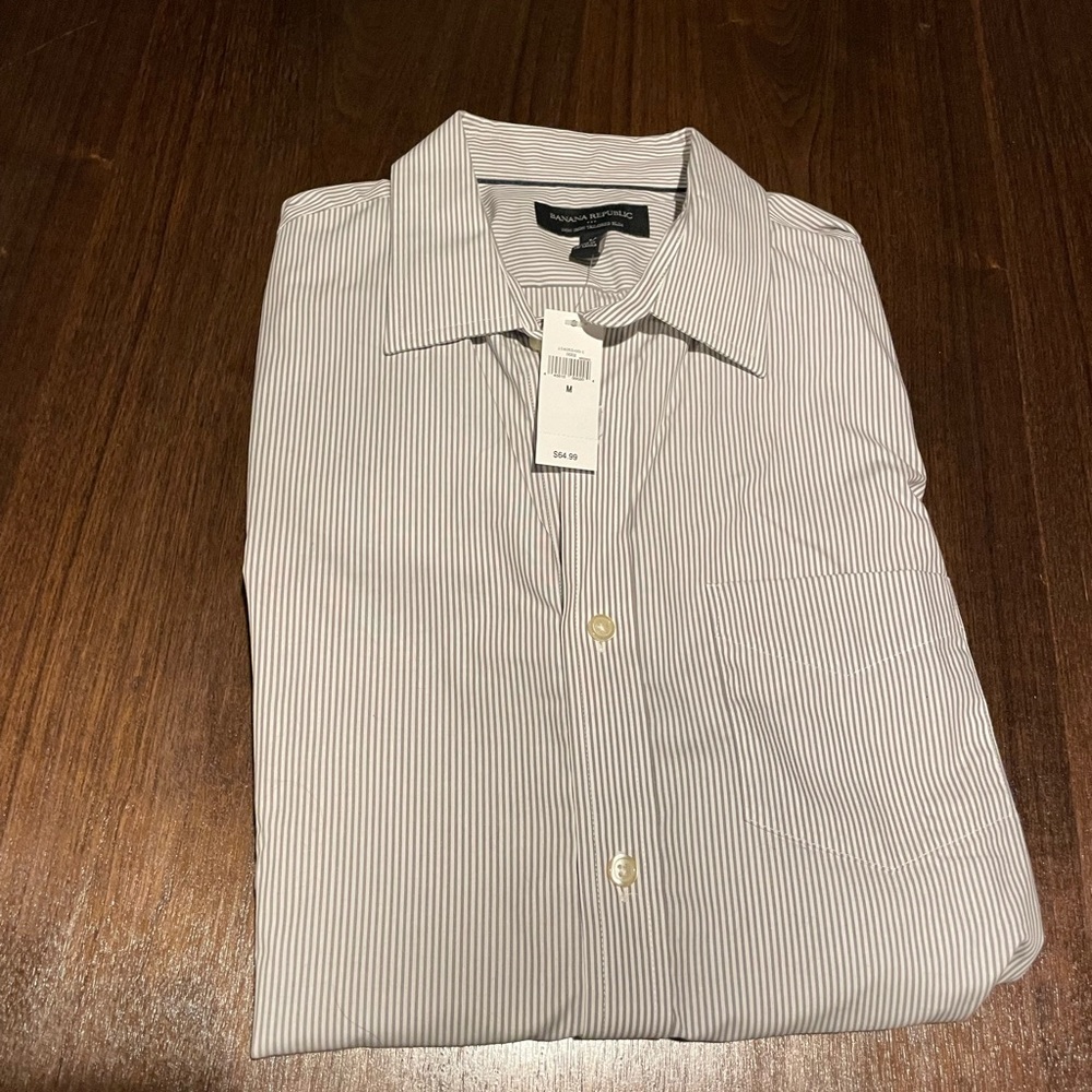 Non-iron Tailored Slim Dress Shirt